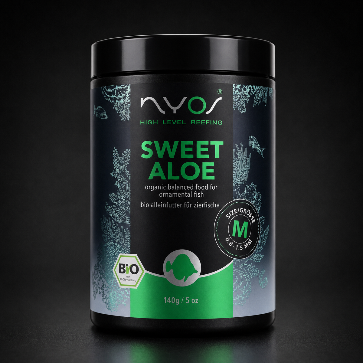 NYOS Sweet Aloe – Nourriture BIO poissons marins