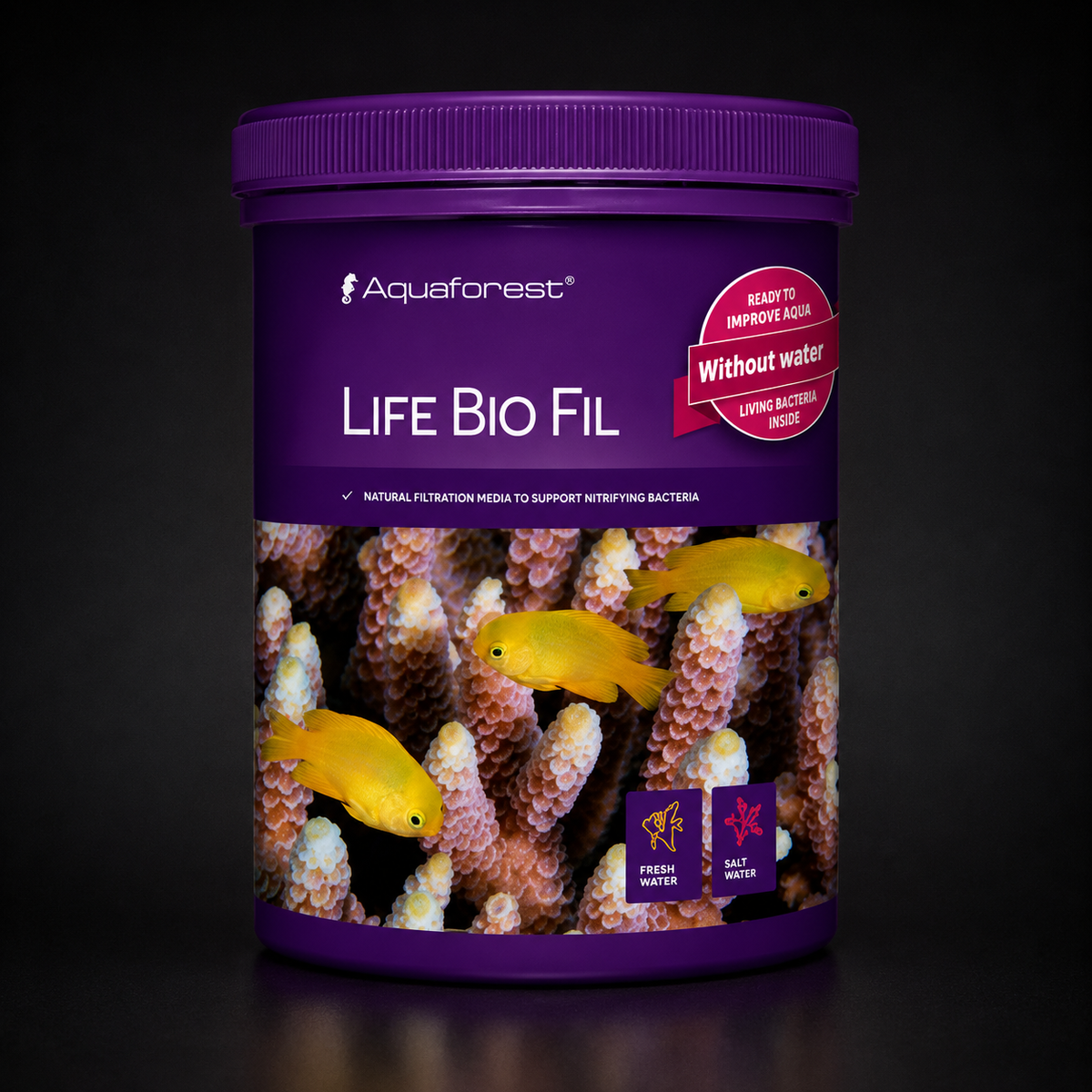 Aquaforest Life Bio Fil – Média biologique pré-ensemencé