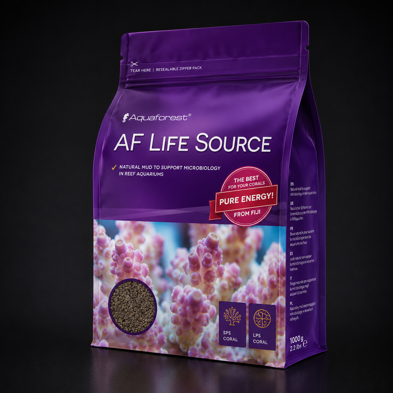 Aquaforest AF Life Source – Boue minérale naturelle pour microbiologie