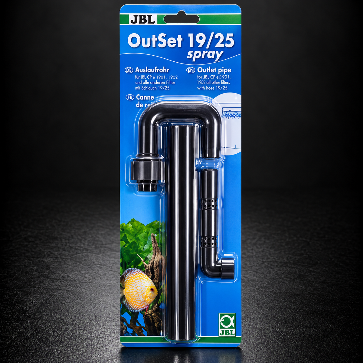 JBL OutSet 19/25 Spray – Canne de rejet avec spray-bar