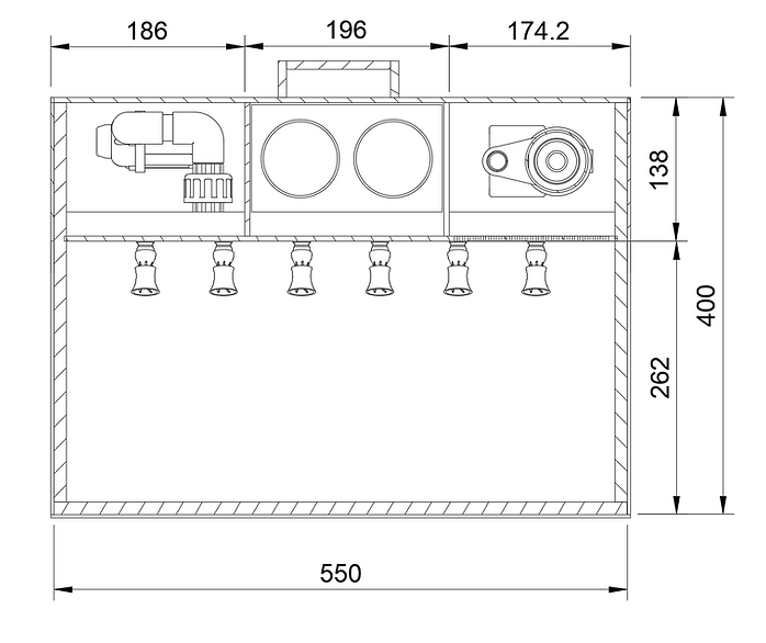 THE POLYP PROS - Large Desktop Tank