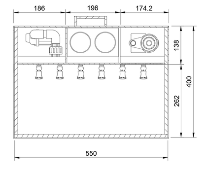 THE POLYP PROS - Large Desktop Tank