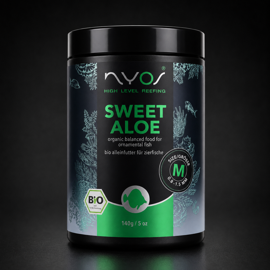 NYOS Sweet Aloe – Nourriture BIO poissons marins