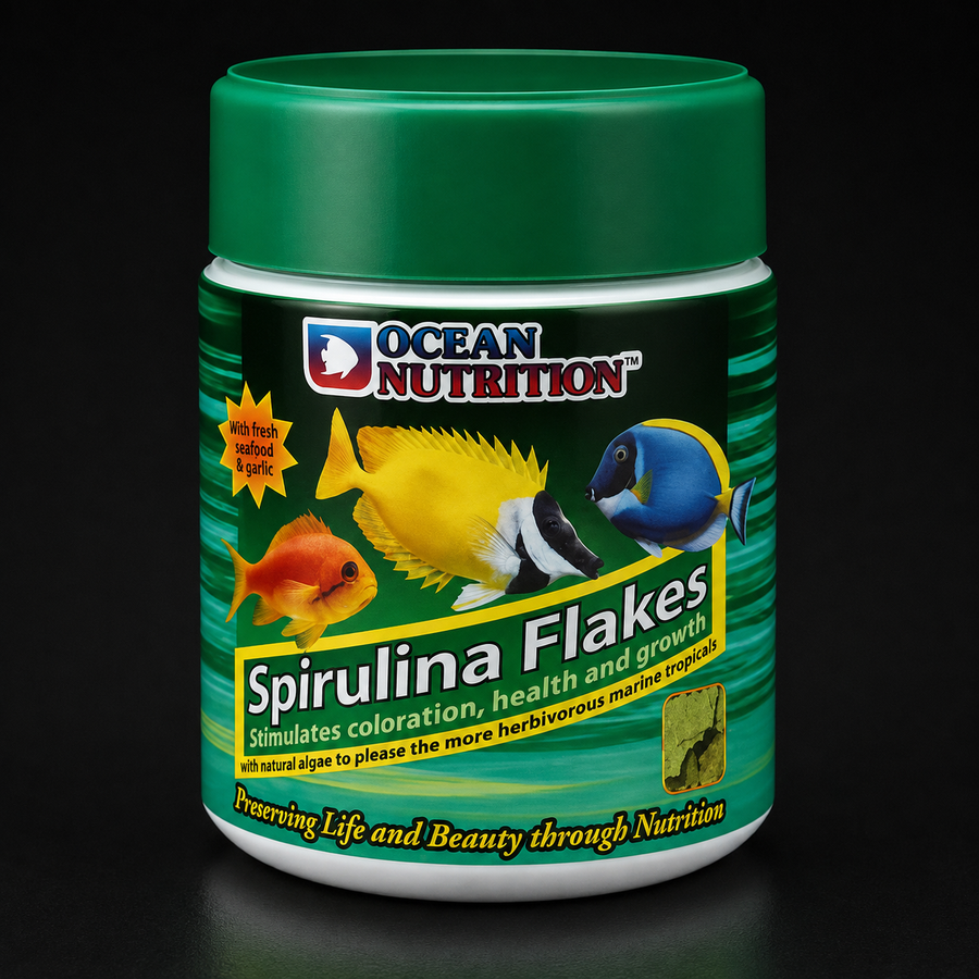 Ocean Nutrition Spirulina Flakes – Flocons à la spiruline