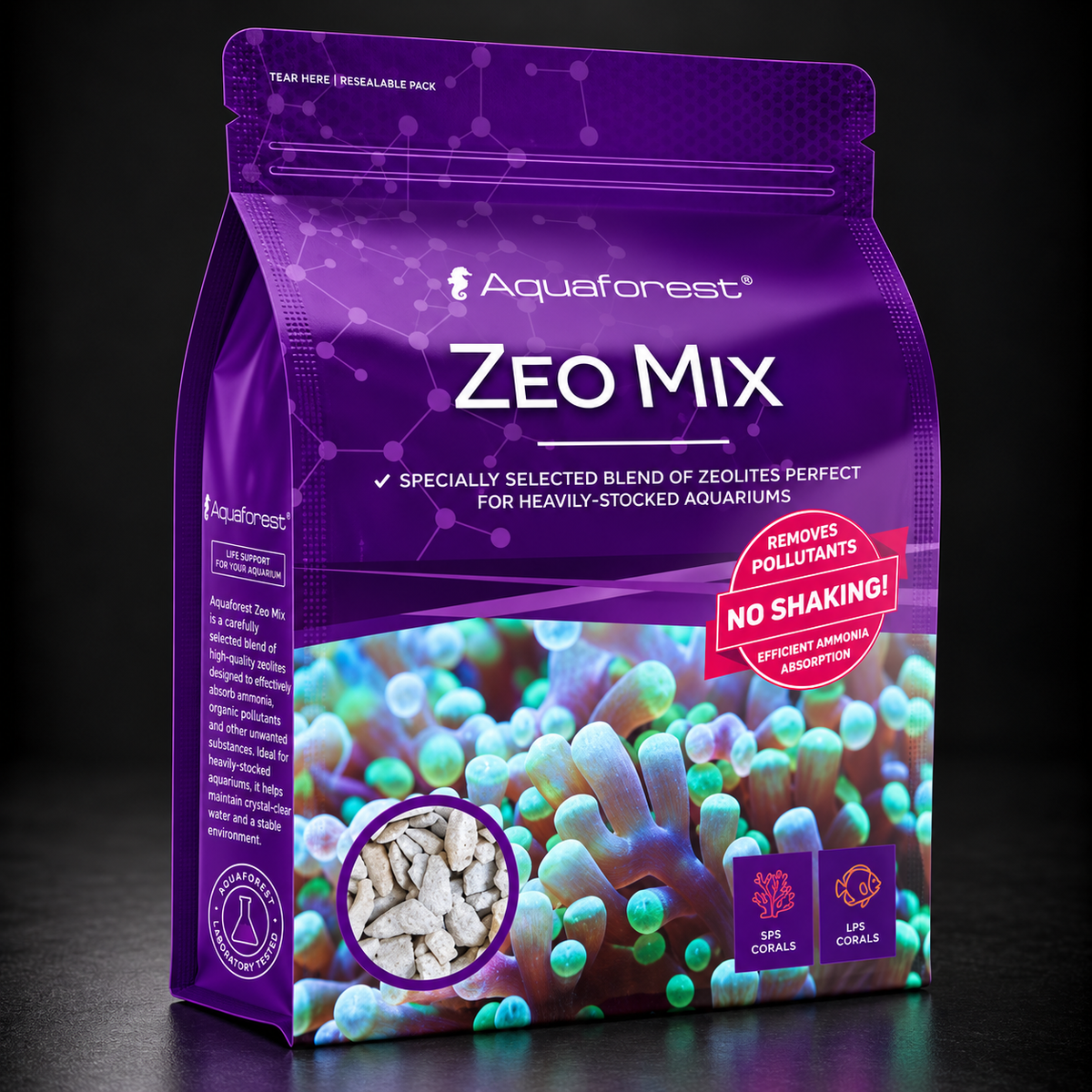 Aquaforest Zeo Mix – Zéolites 1 L