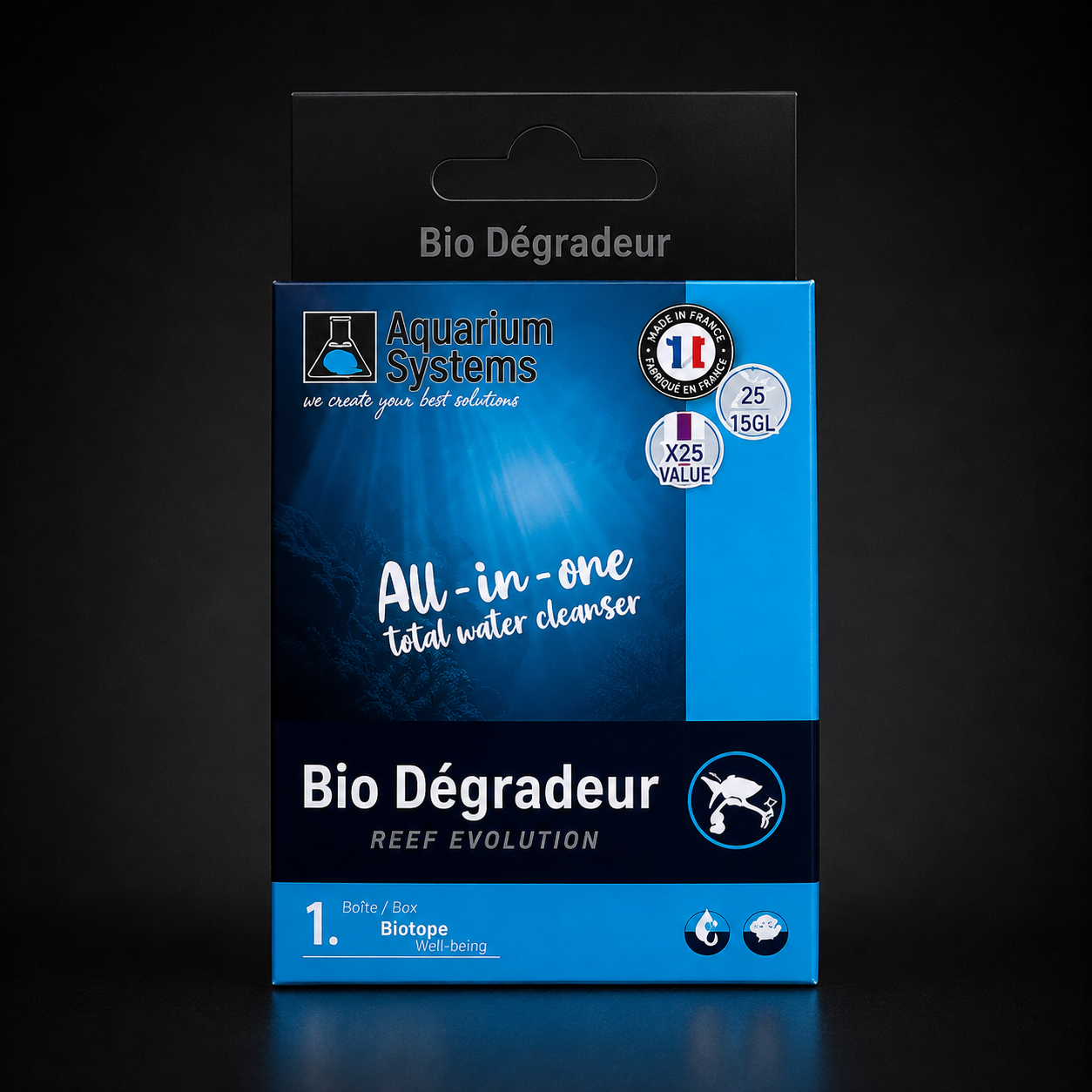 Aquarium Systems Bio Dégradeur Reef Evolution – 15 unidoses