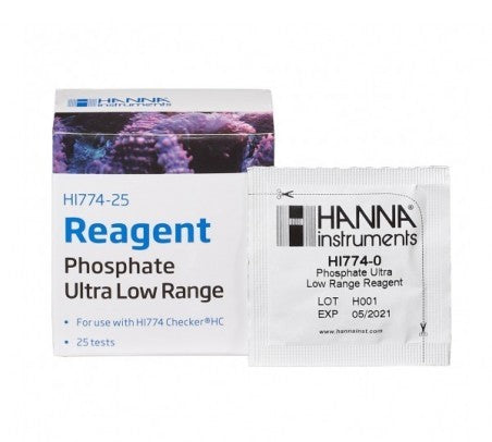 Hanna Réactifs PHOSPHATE 25 TESTS